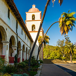 Old Mission Santa Barbara exterior