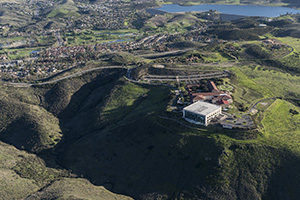aerial view of Ronald Reagan Presidential Library