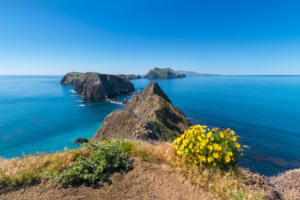 View from Inspiration Point on Anacapa Island at Channel Islands National Park