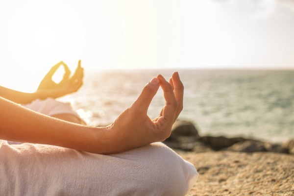 yoga on the beach in oxnard